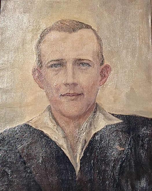 Deze buste is alles dat is overgebleven van een levensgroot schilderij, dat Leonard maakte van zijn zoon Desiré na zijn verdwijning in WOII